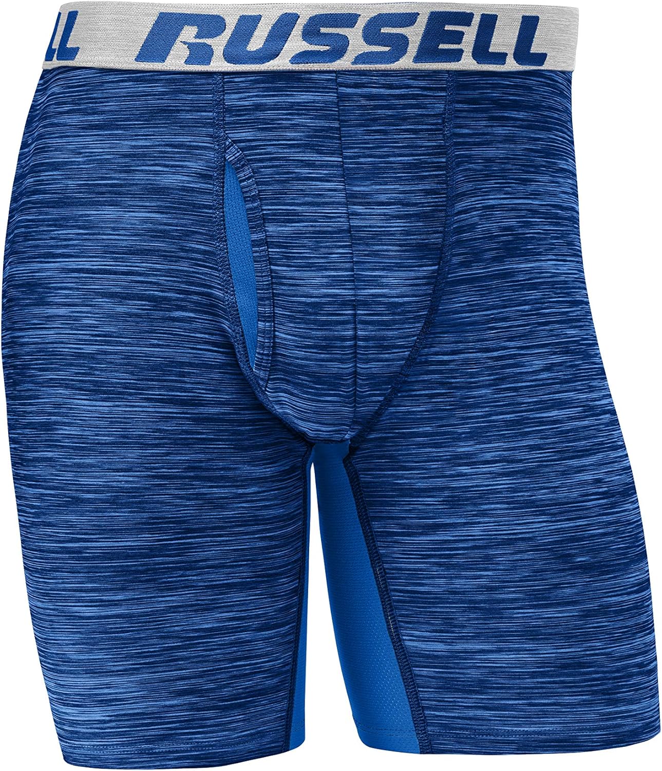 Russell Athletic Men's Freshforce Odor Protection and Coolforce Ventilation Performance Boxer Briefs at  Men’s Clothing store