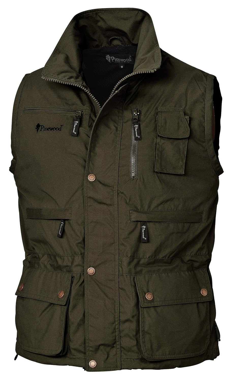 Pinewood Tiveden Men's Outdoor Vest Green Amazon.co.uk Clothing
