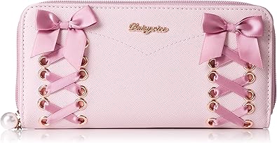 Amazon Co Jp アルディ 財布 レディース 長財布 ラウンドファスナー Dr17 11pk ピンク シューズ バッグ