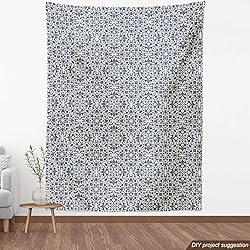 Ambesonne Orient Fabric by The Yard, Moroccan