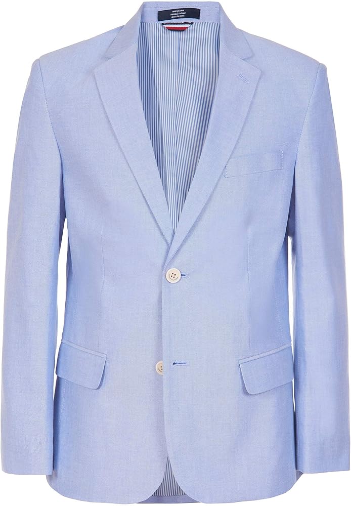 tommy hilfiger blue suit