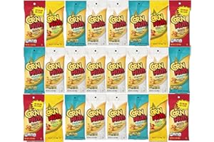 HAMISTER Corn Nuts Crunchy Corn Kernels Assortment - Bulk Variety Pack 24 Pack