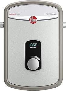 Rheem RTEX-11 11kW 240V Electric Tankless Water Heater, Gray