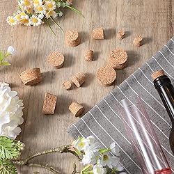 30Pcs Cork Stoppers, 6 Sizes Corks for