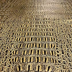 Alligator Fabric, Soft Textured Crocodile Vinyl