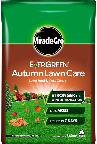 Miracle-Gro EverGreen Autumn Lawn Care 12.6 kg Moss Control Lawn Food
