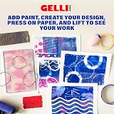 Gelli Arts 6 x 6 Gel Printing Plate Transparent 15.2 cm Square view 5