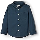 Amazon Essentials x Sofia Grainge Toddler and Baby Boys' Stretch Oxford Collar Shirt