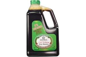 Kikkoman Lite Soy Sauce, 64-Ounce Bottle (Pack of 1)
