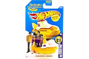 Hot Wheels 2016 HW Screen Time No. 225/250 1:64 Scaled The Beatles Yellow Submarine