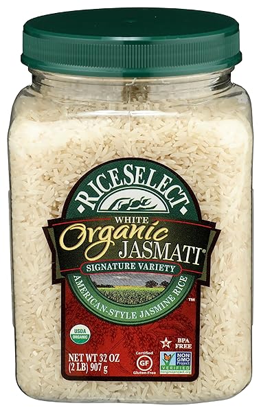 RICESELECT JASMATI ORGANIC RICE, LONG-GRAIN ORGANIC JASMINE RICE,...