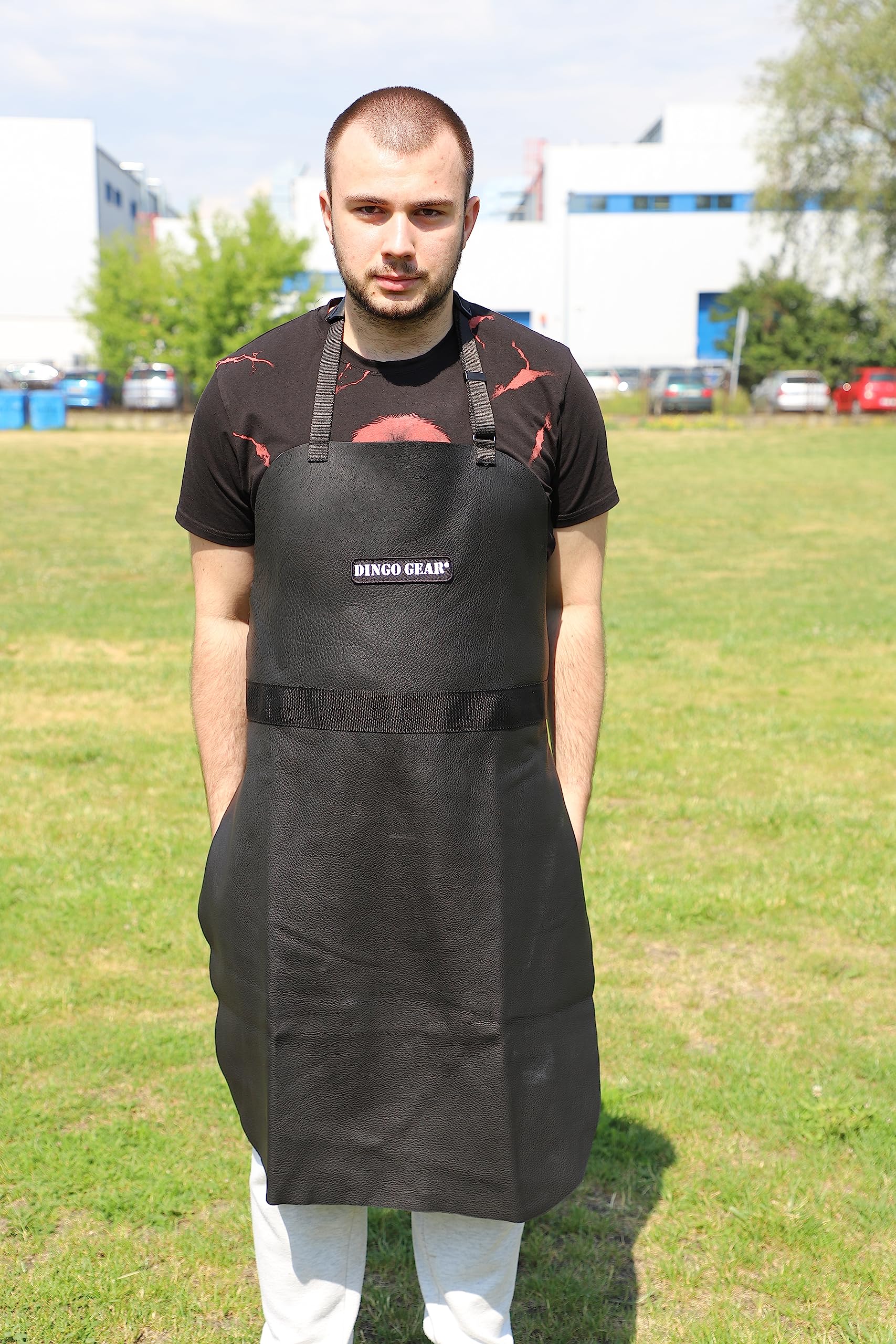 DINGO GEAR Genuine Leather Apron for the Decoy Protection in K9 Muzzle Fight Dog Bite Training S01201 — image 1