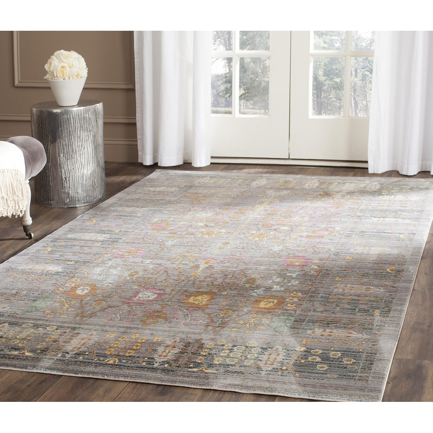 Amazon Safavieh Valencia Collection VAL108C Grey and Multi
