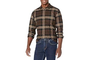 Amazon Essentials Men's Long-Sleeve Flannel Shirt - Discontinued Colors