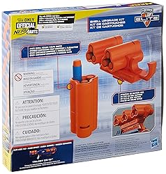 NERF Upgrade Kit: 3 Shells, 9 Darts, Shell Holder