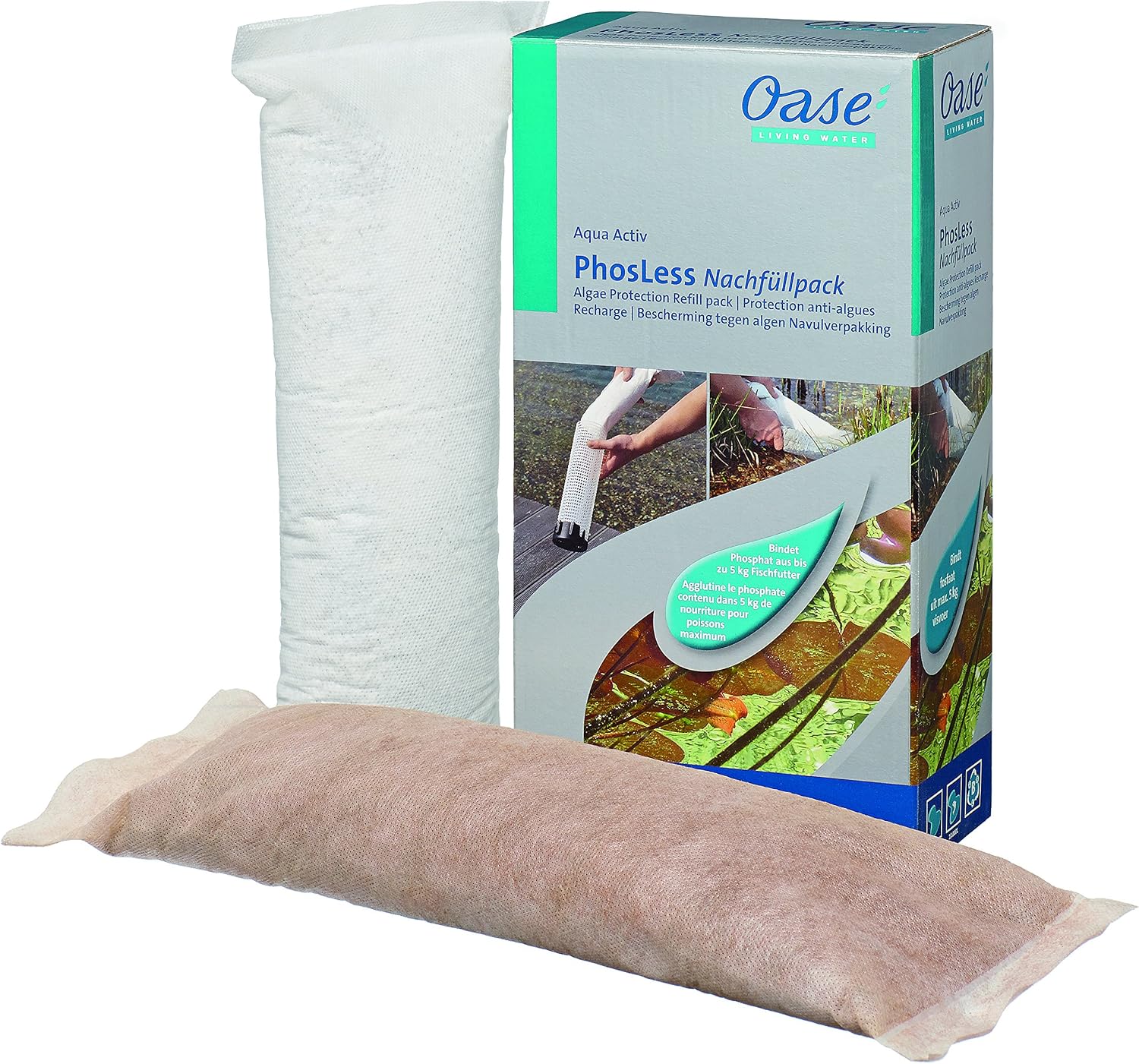Oase PhosLess 57477 Green and Algae Prevention Refill Pack