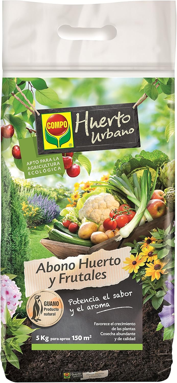 Compo Abono para Plantas Ornamentales, frutales, hortalizas y ...