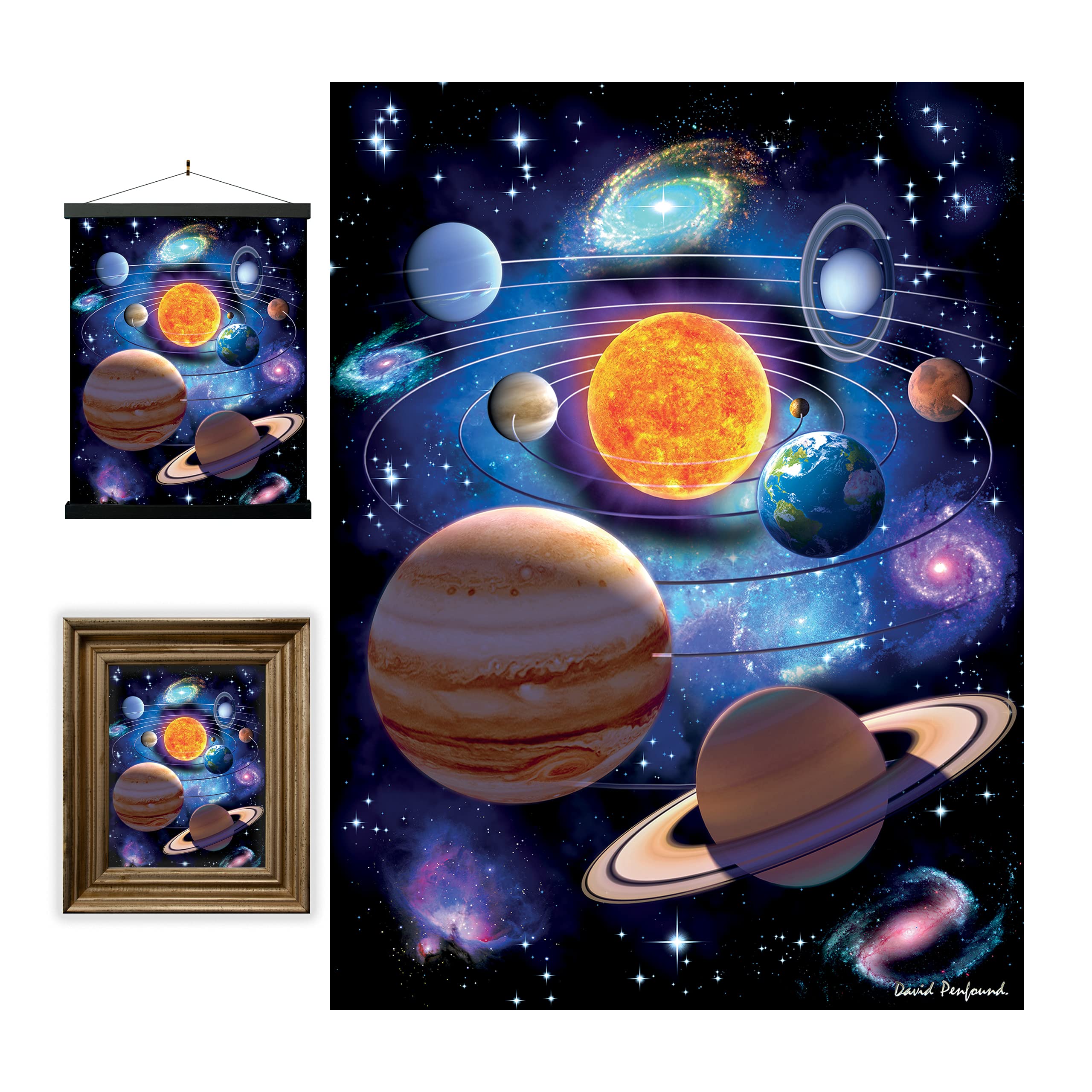3D LiveLife Lenticular Wall Art Prints - You Are Here from Deluxebase. Unframed 3D Space Poster. A perfect wall filler. Original artwork licensed from renowned artist, David Penfound — image 1