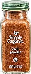 Simply Organic Chili Powder, Certified Organic | 2.89 oz