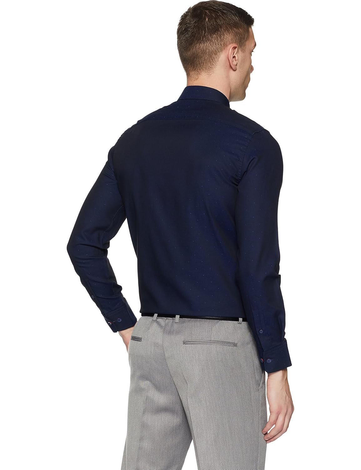 us polo association men's checkered regular fit formal shirt