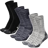 Merino.tech Merino Wool Socks for Women And Men - Merino Wool Hiking Socks Crew Style
