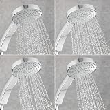 Mira Citrus Shower Head 110mm Chrome 5 Spray Modes Rub-Clean Nozzles view 3