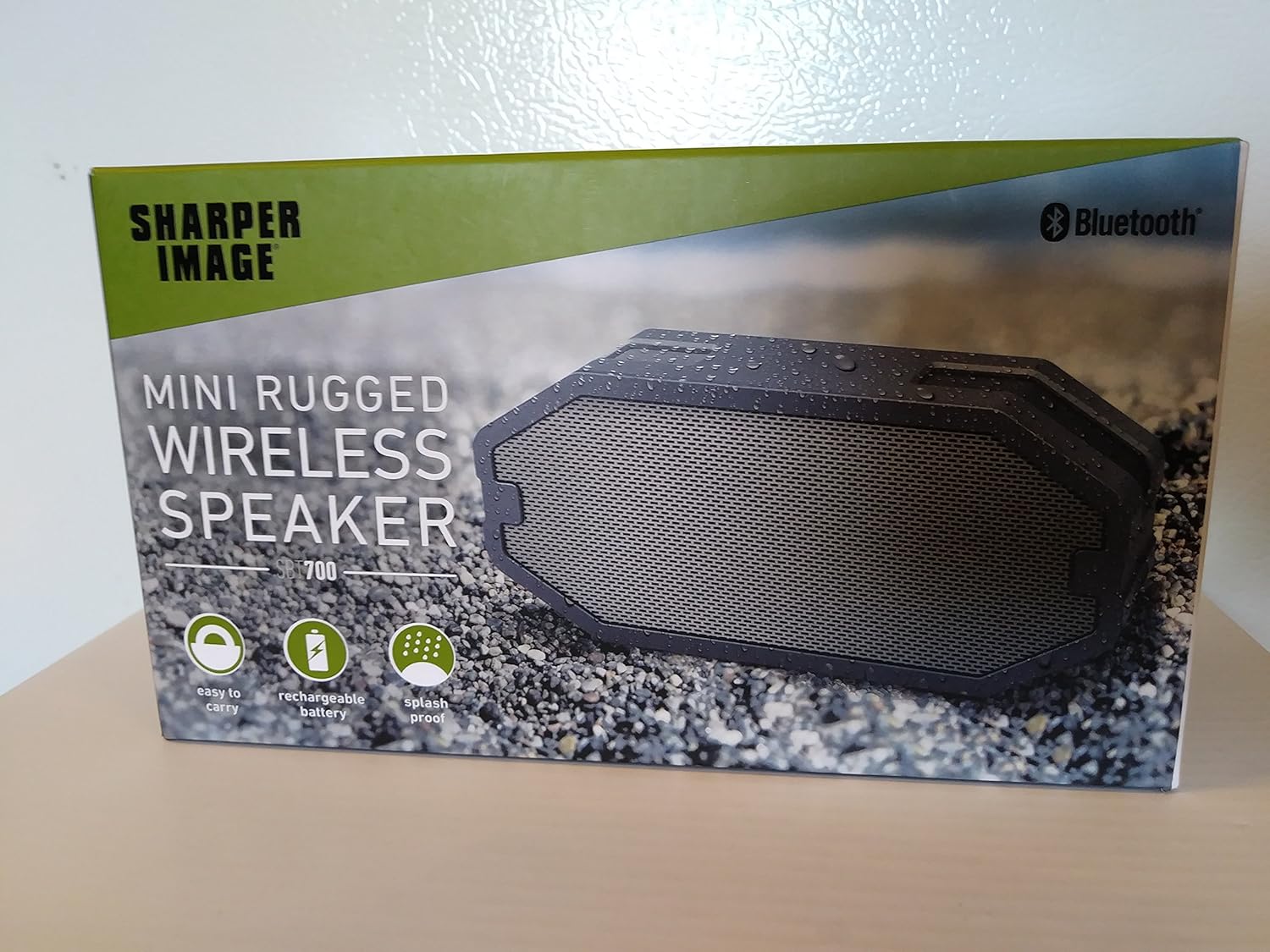 sharper image mini outdoor wireless speaker