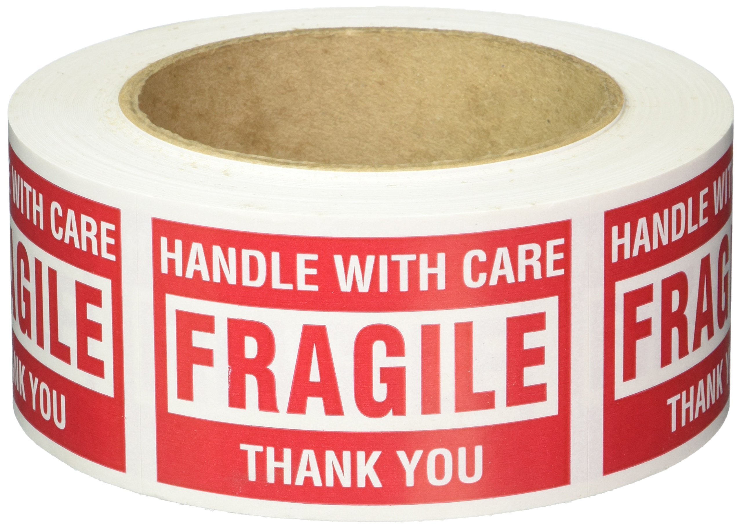Mesa Label Express 2" x 3" Fragile Handle with Care Shipping Labels