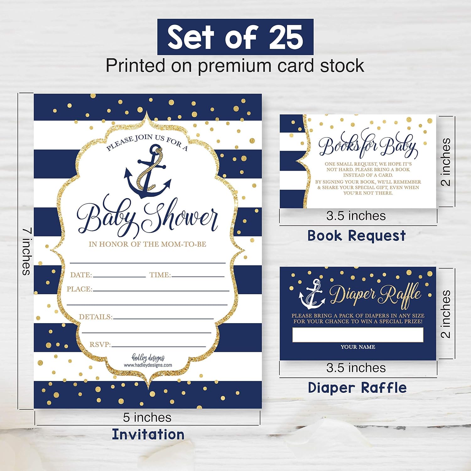 Amazon Com Invitaciones Nauticas Para Baby Shower Entradas Para Sorteos De Panales Y Tarjetas De Solicitud De Libros Invitaciones Para Fiestas De Genero Neutro Bonitas Invitaciones De Marinero Azul Nino Bebe Espolvorear Escribir