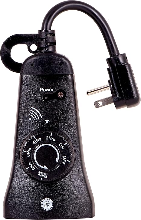 Amazon Com Ge Outdoor 24 Hour Photoelectric Dusk To Dawn Light