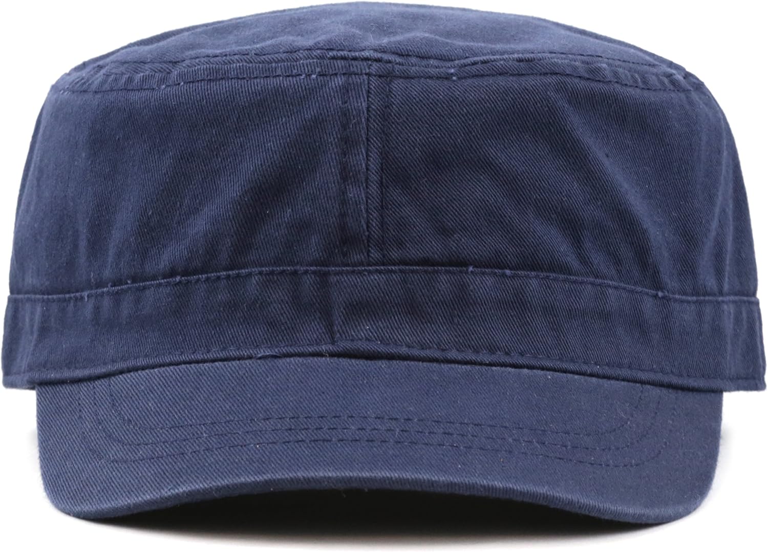 The Hat Depot 1400cd1120a Washed Cotton Classic Vintage Military Cadet