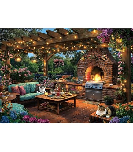 Cross In The Woods – 1000 Piece Jigsaw Puzzle For Adults, MI Puzzles