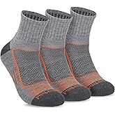 Timberland PRO Men's Moisture Wicking Technology Cushioned Arch Support Socks