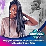 Stylin Dredz Extra Dry Hair Oil Moisturising Spray w Conditioners 350ml view 4