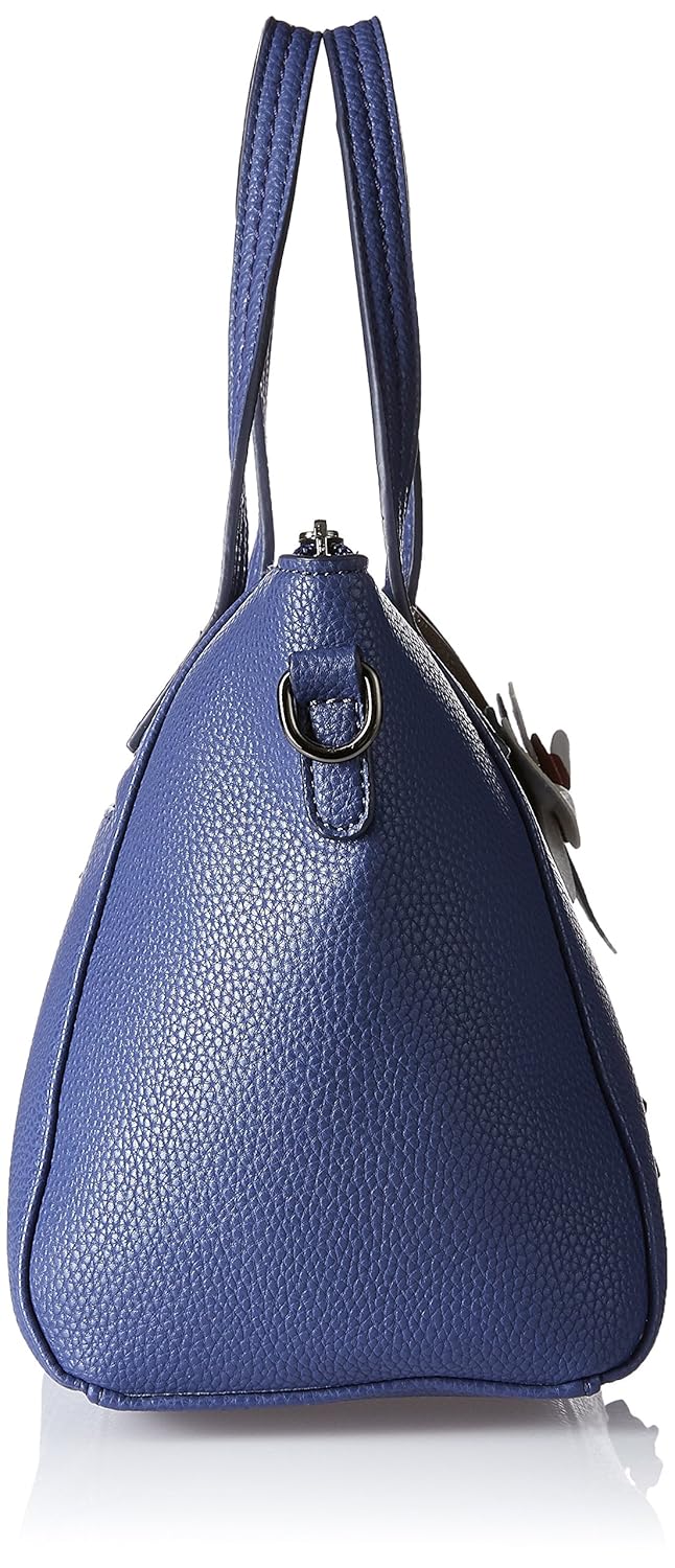 caprese women's satchel (bright blue)