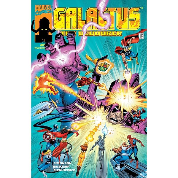 アメコミ・英語　GALACTUS THE DEVOURER Amazon.com: Galactus The Devourer (1999) #5 (of 6) eBook