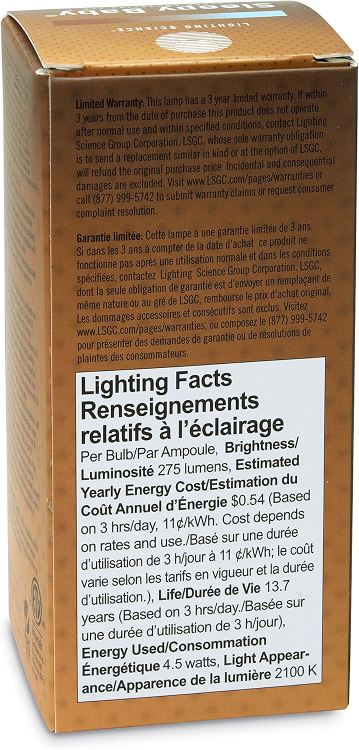 low watt light bulb for nursery