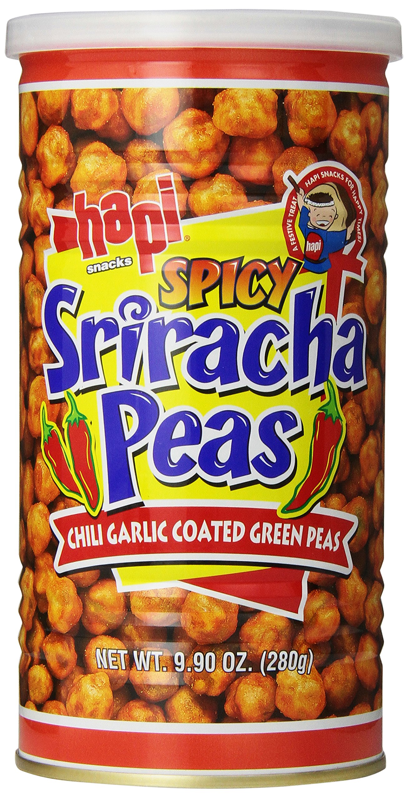 Hapi Snacks, Spicy Sriracha Peas, 9.9 oz