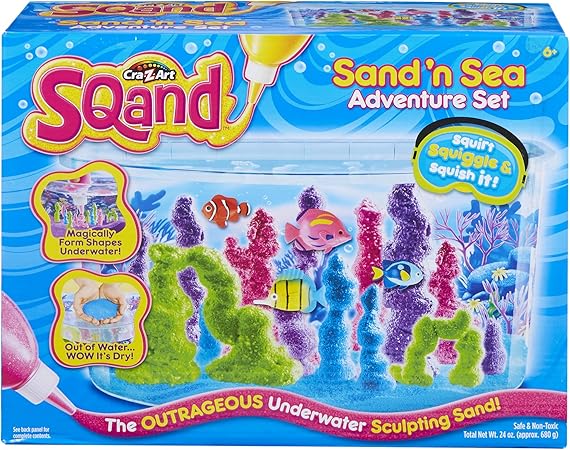 underwater sand toy