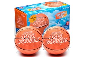 Activ Life The Ultimate Larger 3” Size Skip Balls - Water Bouncing Ball, Beach Toys for Friends & Family, Pool Toys and Beach Must Have, Two Pack