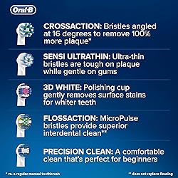 Oral B Floss Action Replacement Heads, 4 ct