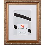 Craig Frames Ancien Ornate Picture Frame - 16x20 Inch, Antique Gold, Matted For 11x14 Photo, Solid Wood - View #2