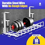 Xpatee Under Desk Cable Management Tray No Drill Clamp Wire Organizer White view 5