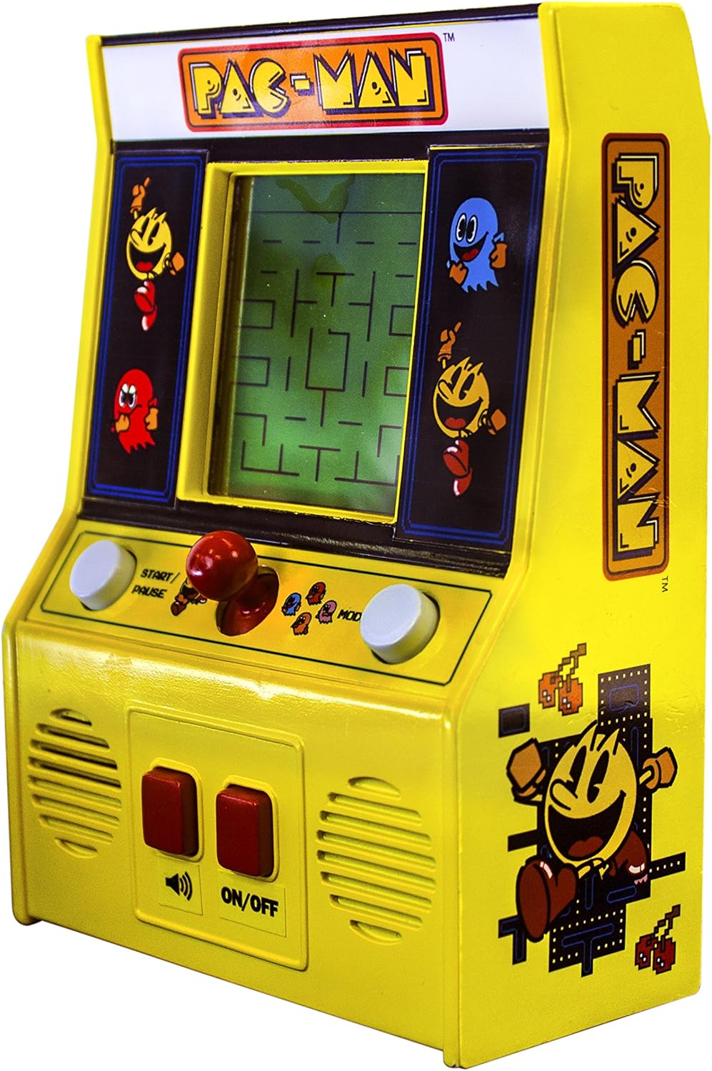 Amazon Com Arcade Classics Pac Man Retro Mini Arcade Game Toys Games