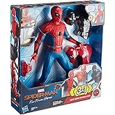 Spider-Man: Far from Home Deluxe 13-Inch-Scale Web Gear Spider-Man Action Figure with Sound FX, Suit Upgrades, and Web Blaster Accessory