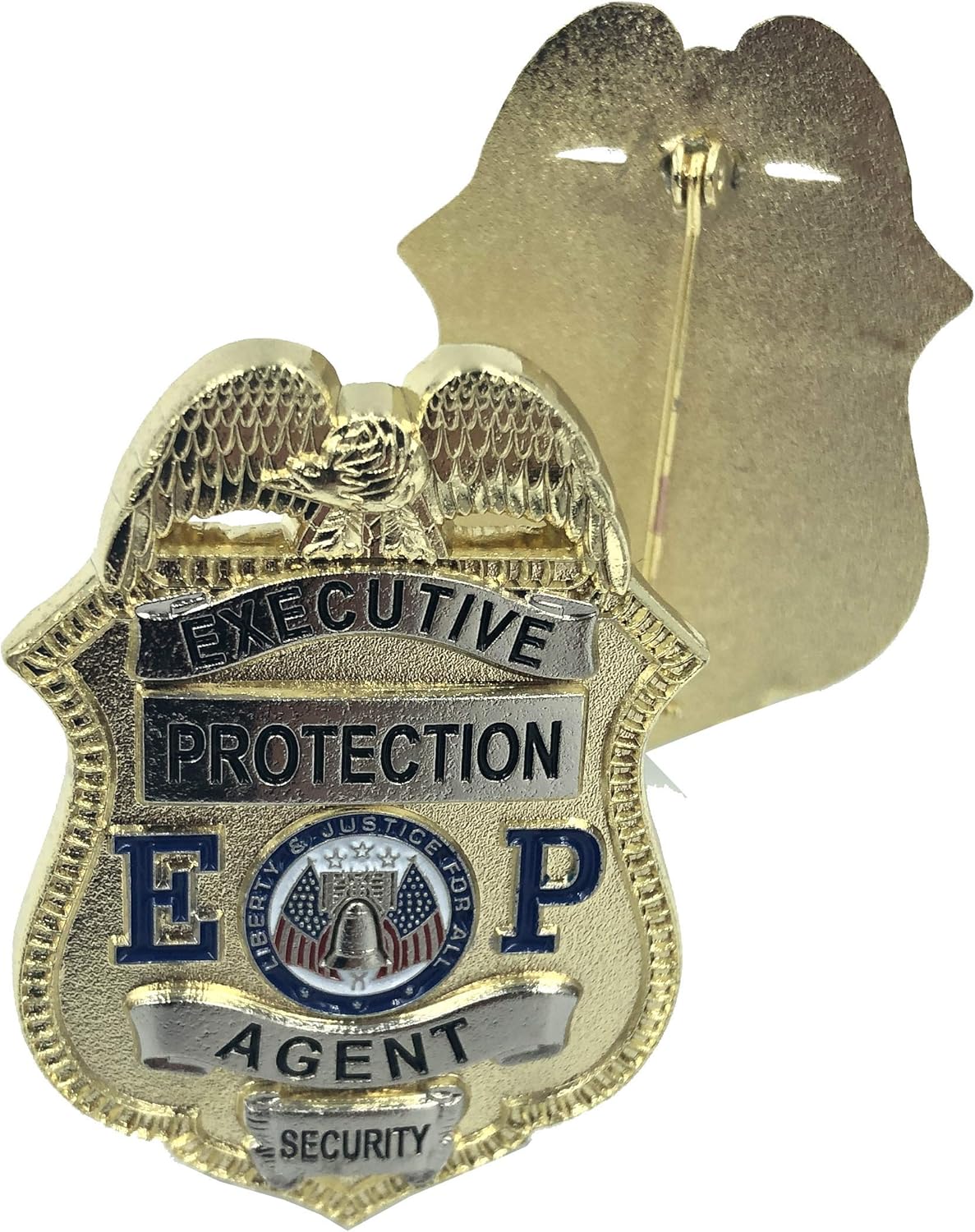 BL4017 Executive Protection Agent Security Badge Pin Clothing