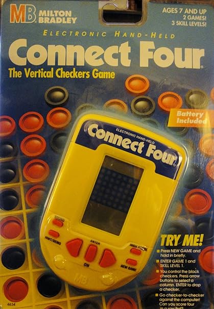 connect four electronic handheld game
