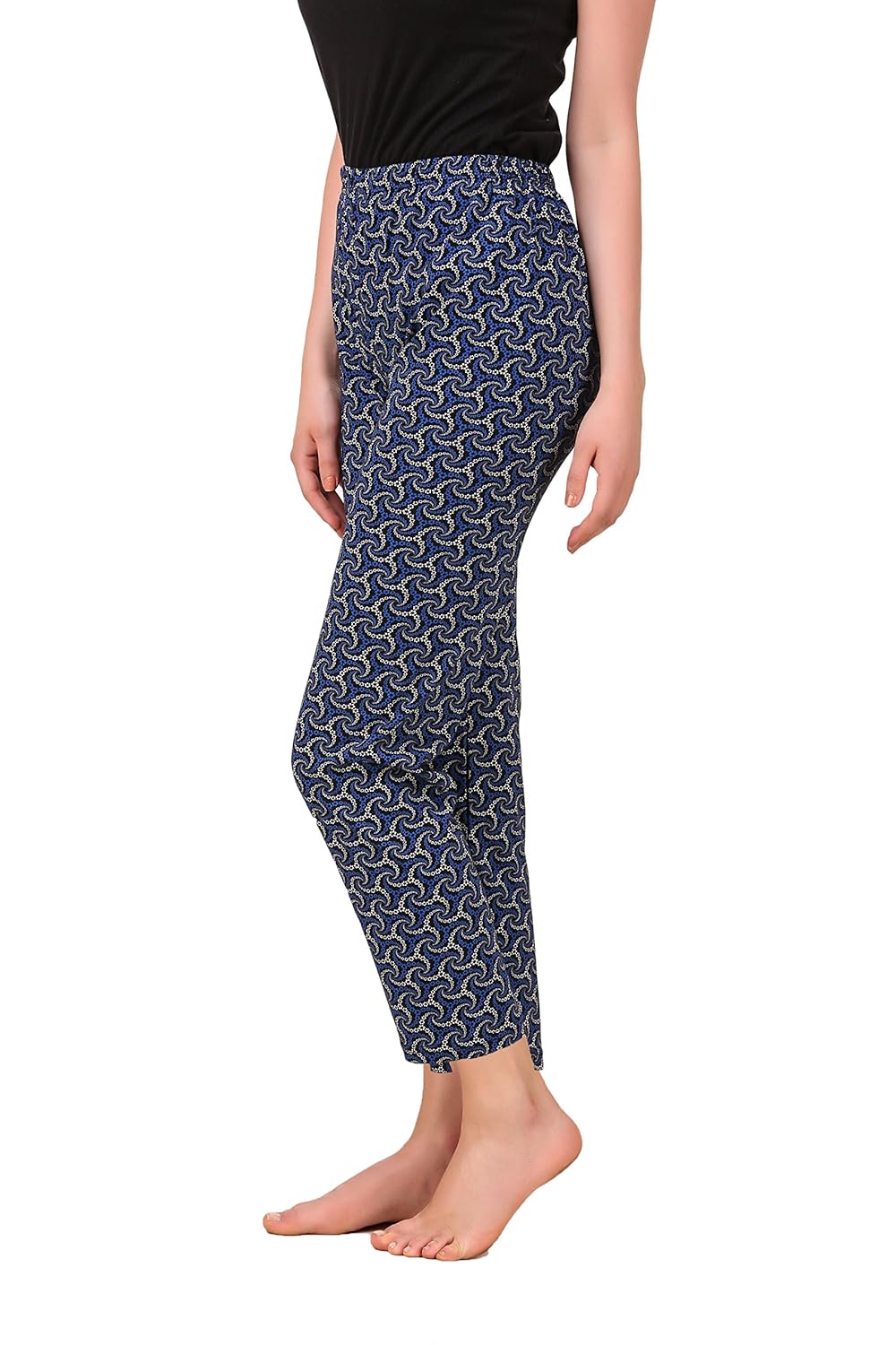 masha women's cotton printed multicolor pyjama