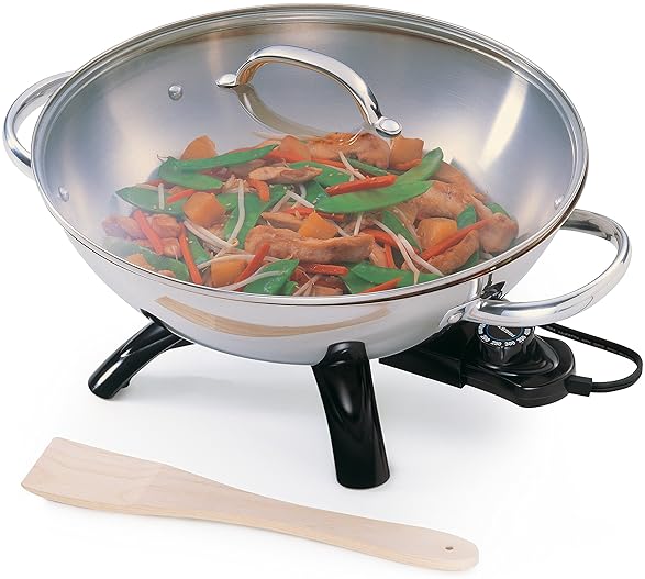 Presto 5900 1500 Watt Stainless Steel Electric Wok Review