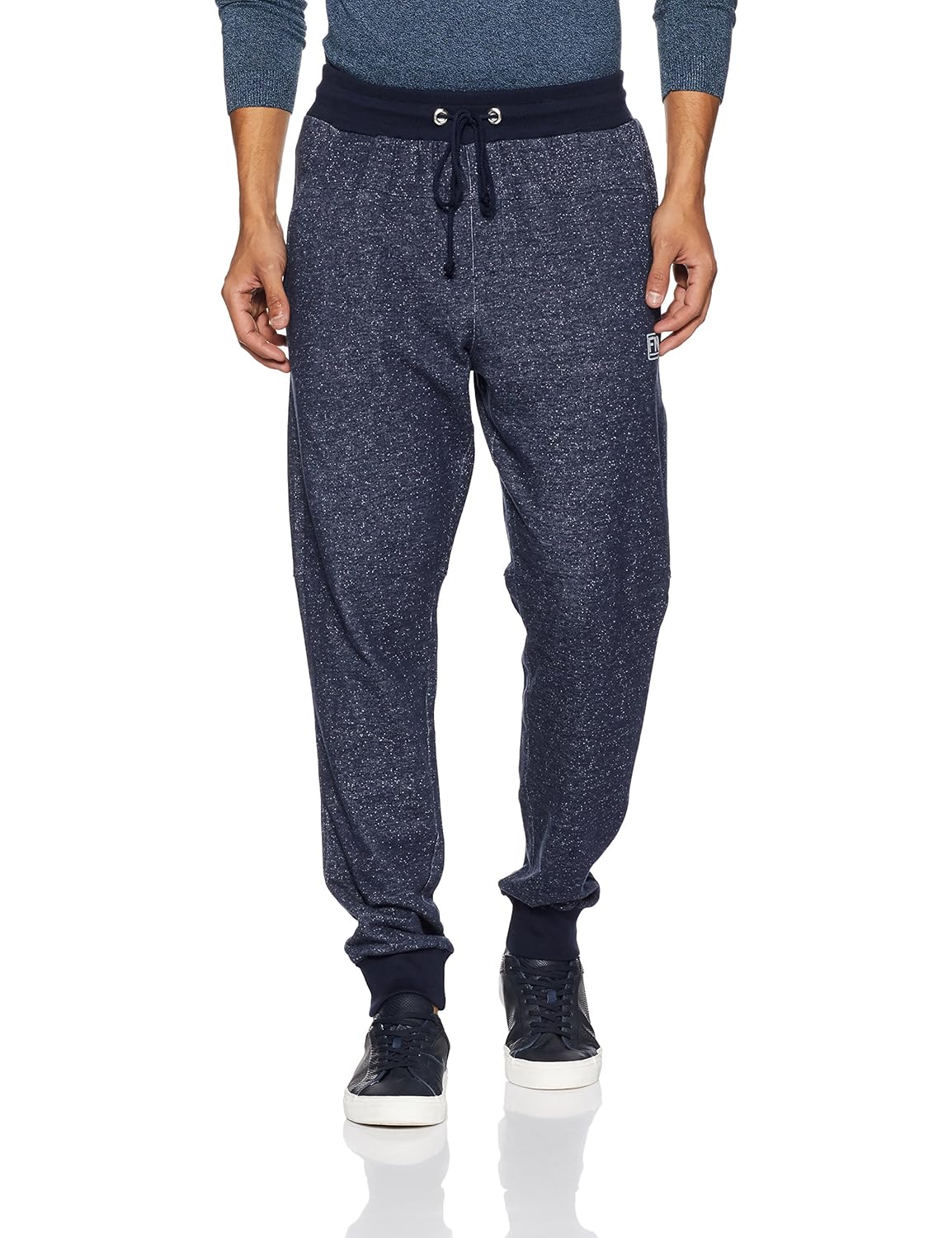 flying machine men's straight fit cotton casual trousers